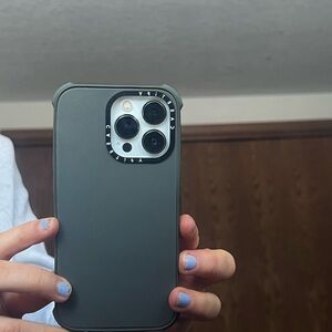 Army green iPhone case